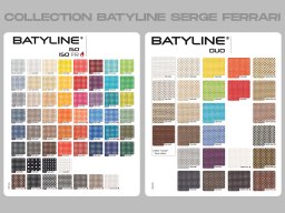20150000 Collection de toiles Batyline Serge Ferrari - gammes ISO FR Feu + DUO