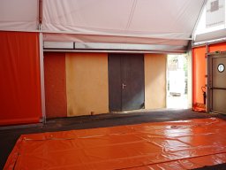 20120411 Bâche de protection - Modification et réfection d'une bâche de protection