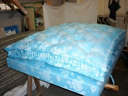 20100609 Literie - Réfection d'un matelas &amp; sommier (P1010516)