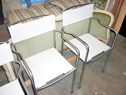 Réfection de toiles de fauteuils en Batyline