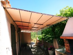 20180619 Pergola en toile Serge Ferrari Soltis Proof 502 coloris vanille (3)