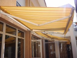 20120627 Store banne - Protection solaire en toile acrylique Dickson Orchestra Gar. 10 ans Made-in-France 2