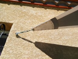 20150624 Voile d'ombrage triangulaire Serge Ferrari Soltis Perfom 92 avec pointe alu 2