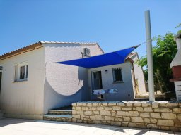 20180620 Voile d'ombrage quadrangulaire Stretch Tentmesh coloris bleu 2 (DSC_0513)